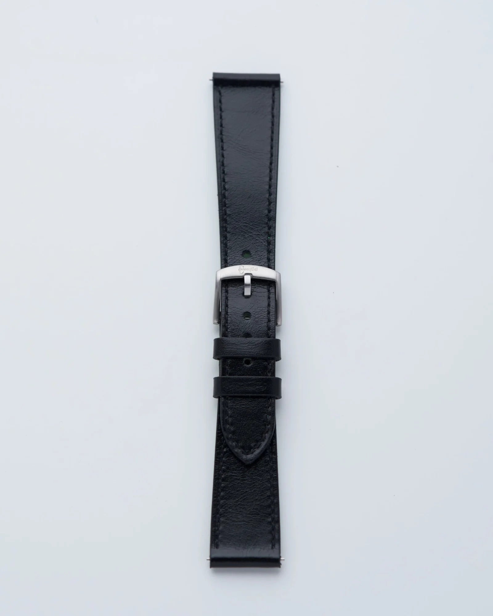 Cinturino in Pelle Nera Oliva Firenze