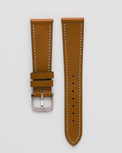Positano | Pelle Saffiano Cognac