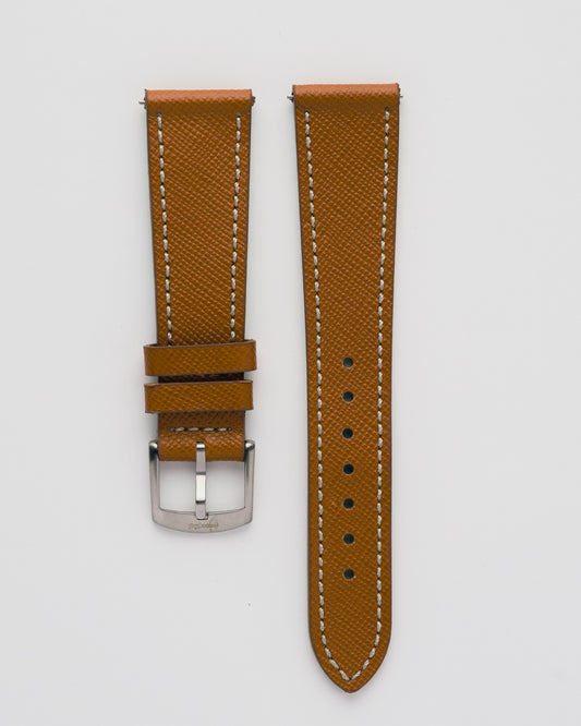 Positano | Pelle Saffiano Cognac