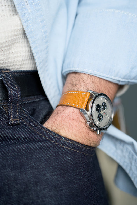 Positano | Pelle Saffiano Cognac