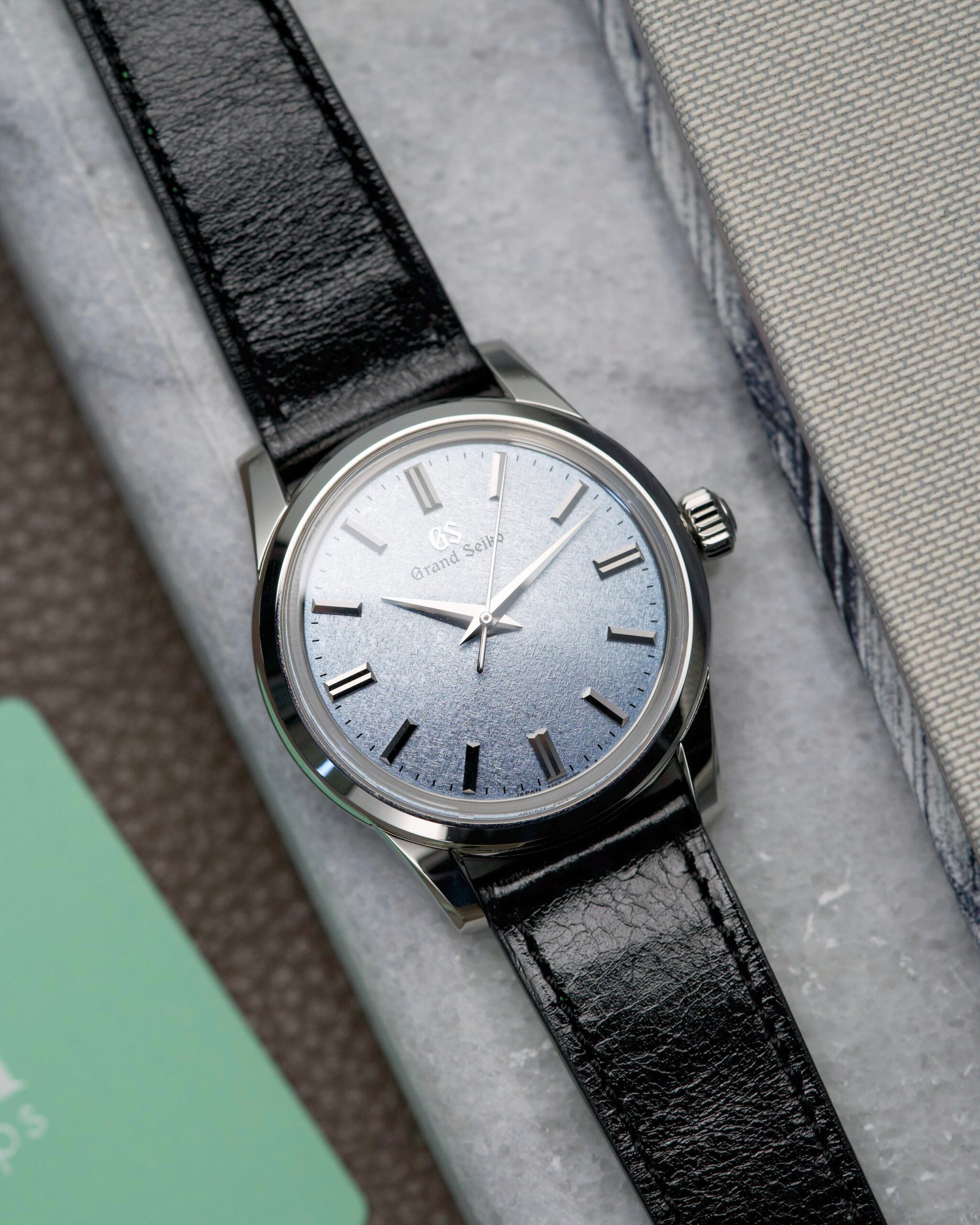 Cinturino in Pelle Liscia Nero "Firenze"