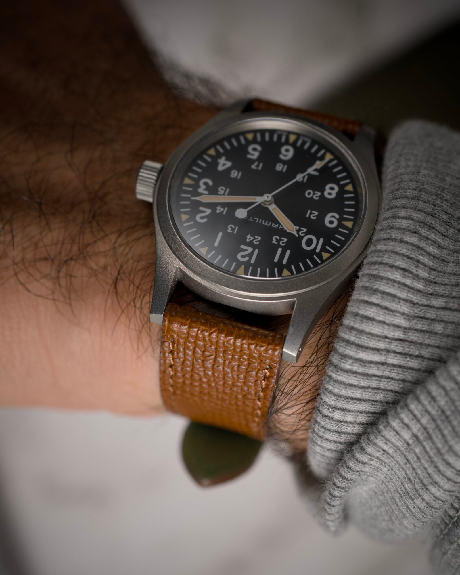 Milano Marrone Chiaro- Hamilton Khaki Field