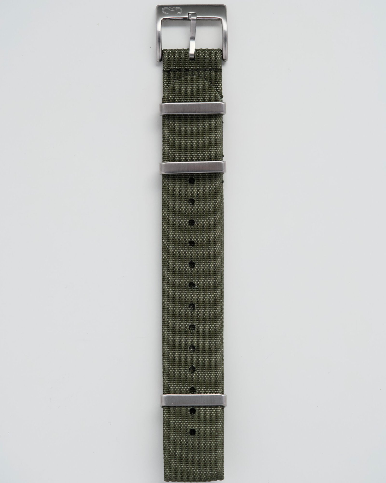 Cinturino in Nylon “London” Verde Militare