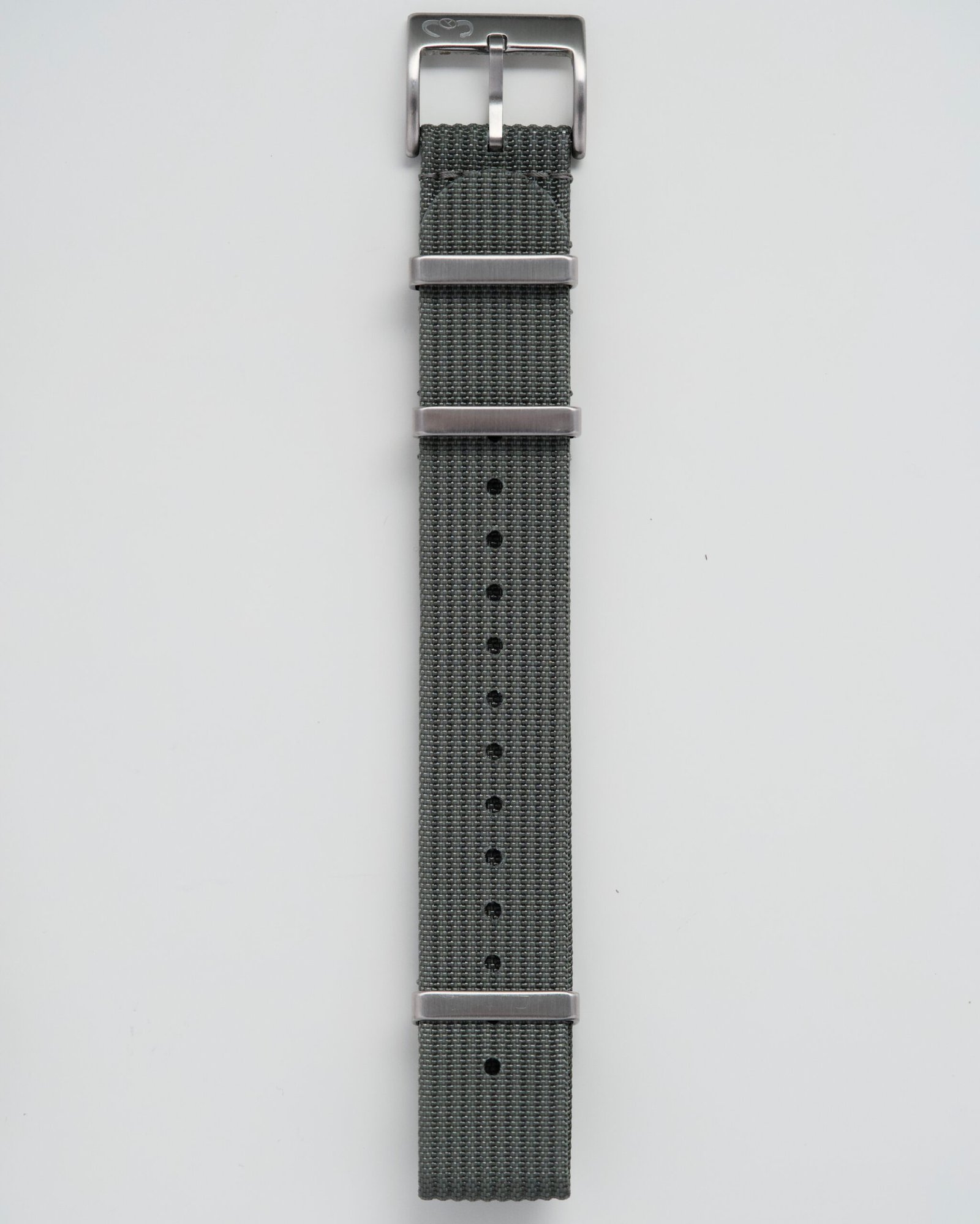 Cinturino in Nylon “London” Grigio